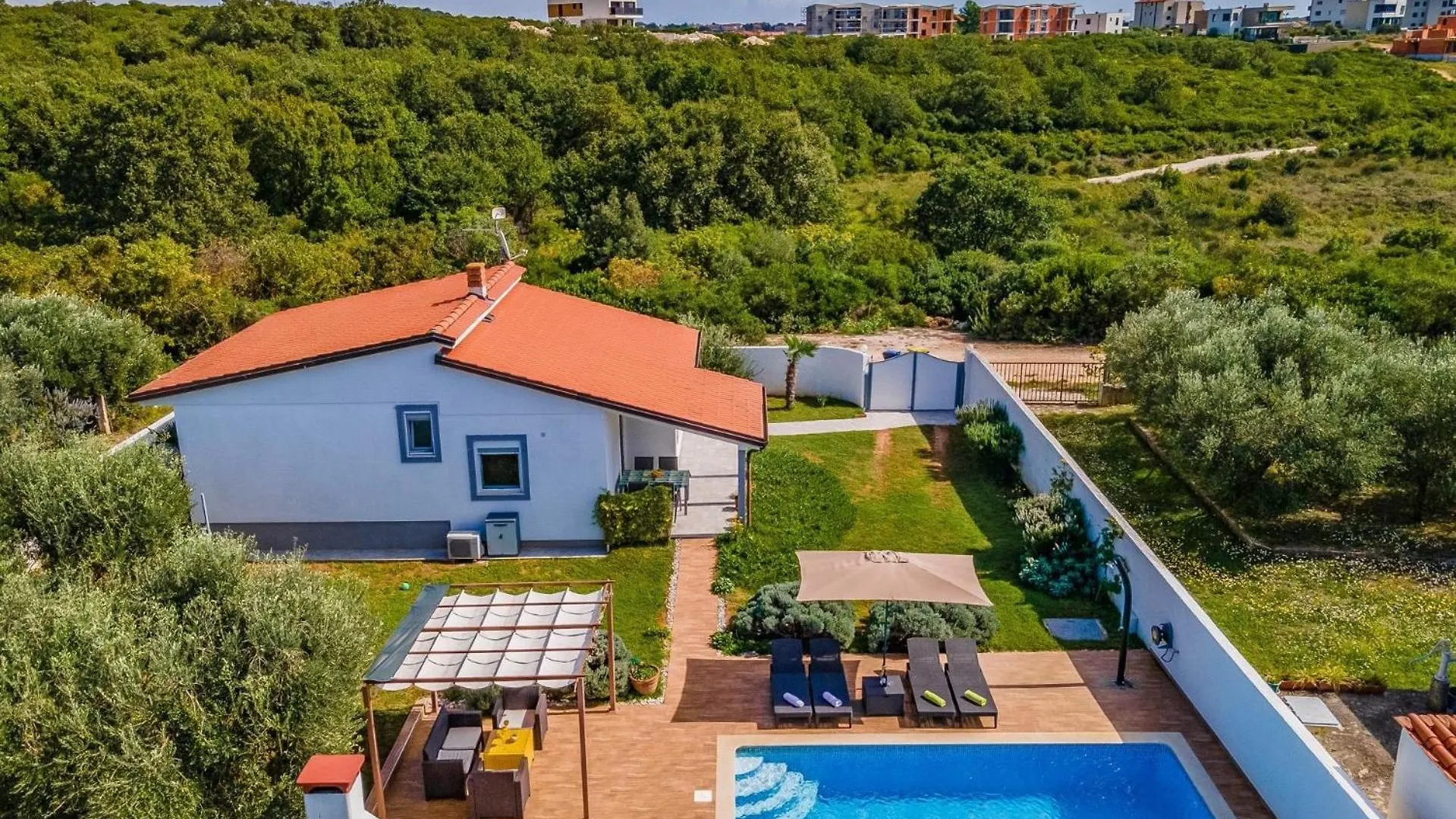 Ferienhaus Mit Privatpool Fuer 4 Personen Ca 120 Qm In Medulin, Istrien Suedkueste Von Istrien Pomer 0*,